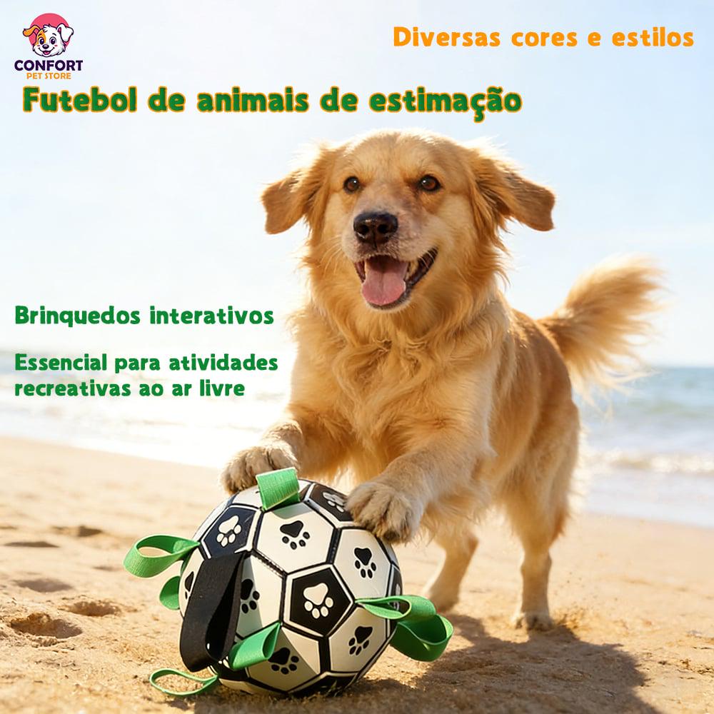 🐾 Brinquedo de Futebol para Animais de Estimação, Brinquedo para Cães, Brinquedo Interativo, Disponível em Vária