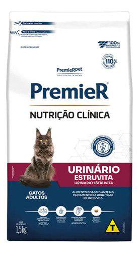 🐾 Ração Seca Premier Nutrição Clínica Urinário Gatos Adultos 1,5kg