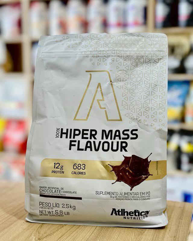 ➡️ 100% Hiper Mass Flavour 2,5kg Chocolate - Atlhetica Nutrition