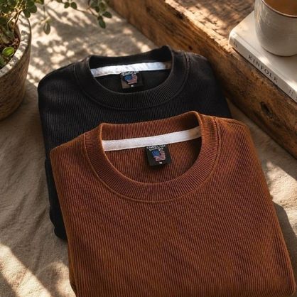 ➡️ Kit 2 Camisetas Oversized Masculina Texturizado Premium