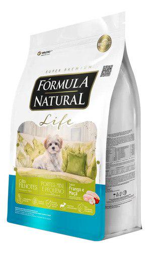 🐾 Ração Fórmula Natural Life Super Premium para Cães Filhotes Minis e Pequenos 2,5 kg