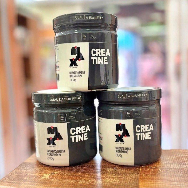 ➡️ Kit 2x Creatina Monohidratada 300g - Max Titanium