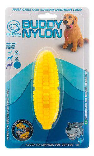 🐾 Brinquedo Pet Mordedor Resistente Nylon Milho Buddy Toys