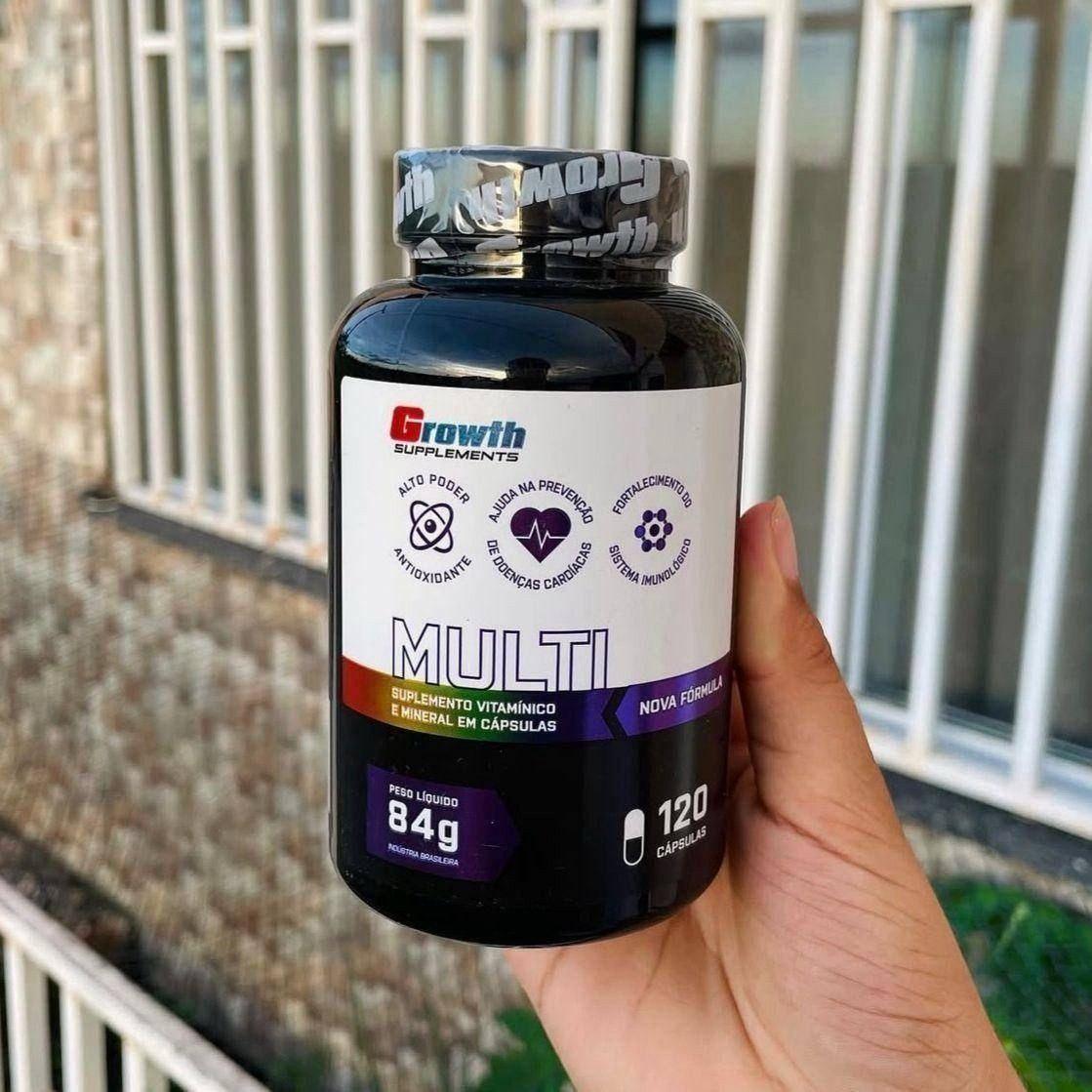 ➡️ Multivitamínico 120 Cáps. - Growth Supplements
