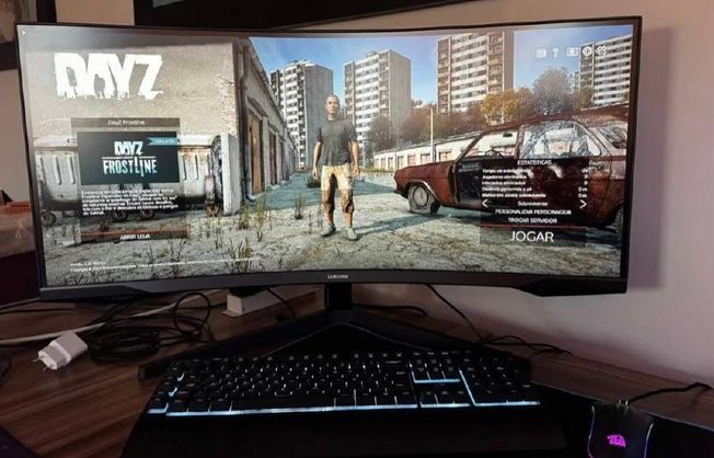 ➡️ Monitor Gamer Samsung Odyssey G5 34" Ultrawide 165Hz 1ms HDR10 HDMI FreeSync Premium