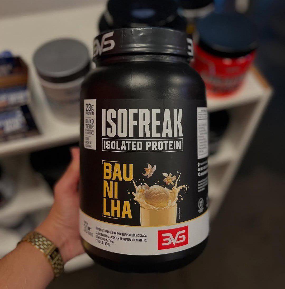 ➡️ Whey Isolado Isofreak 900g - 3VS (4 Sabores)