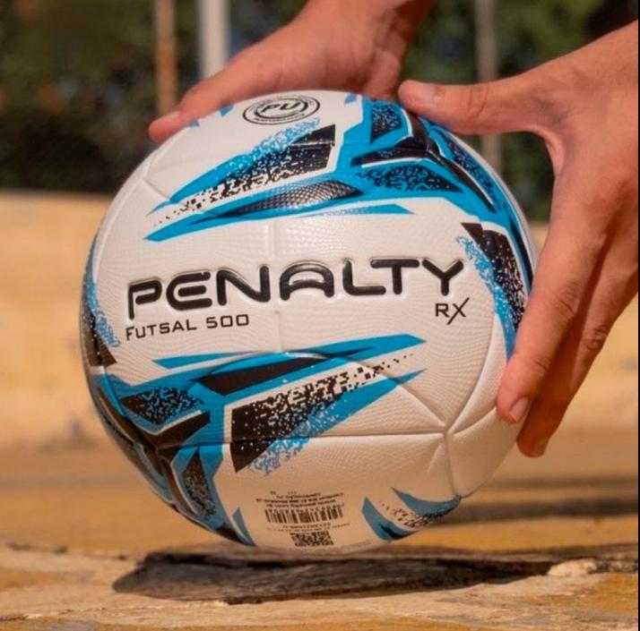 🚚 Bola Futsal Penalty Rx 500 Xxiii Cor Azul