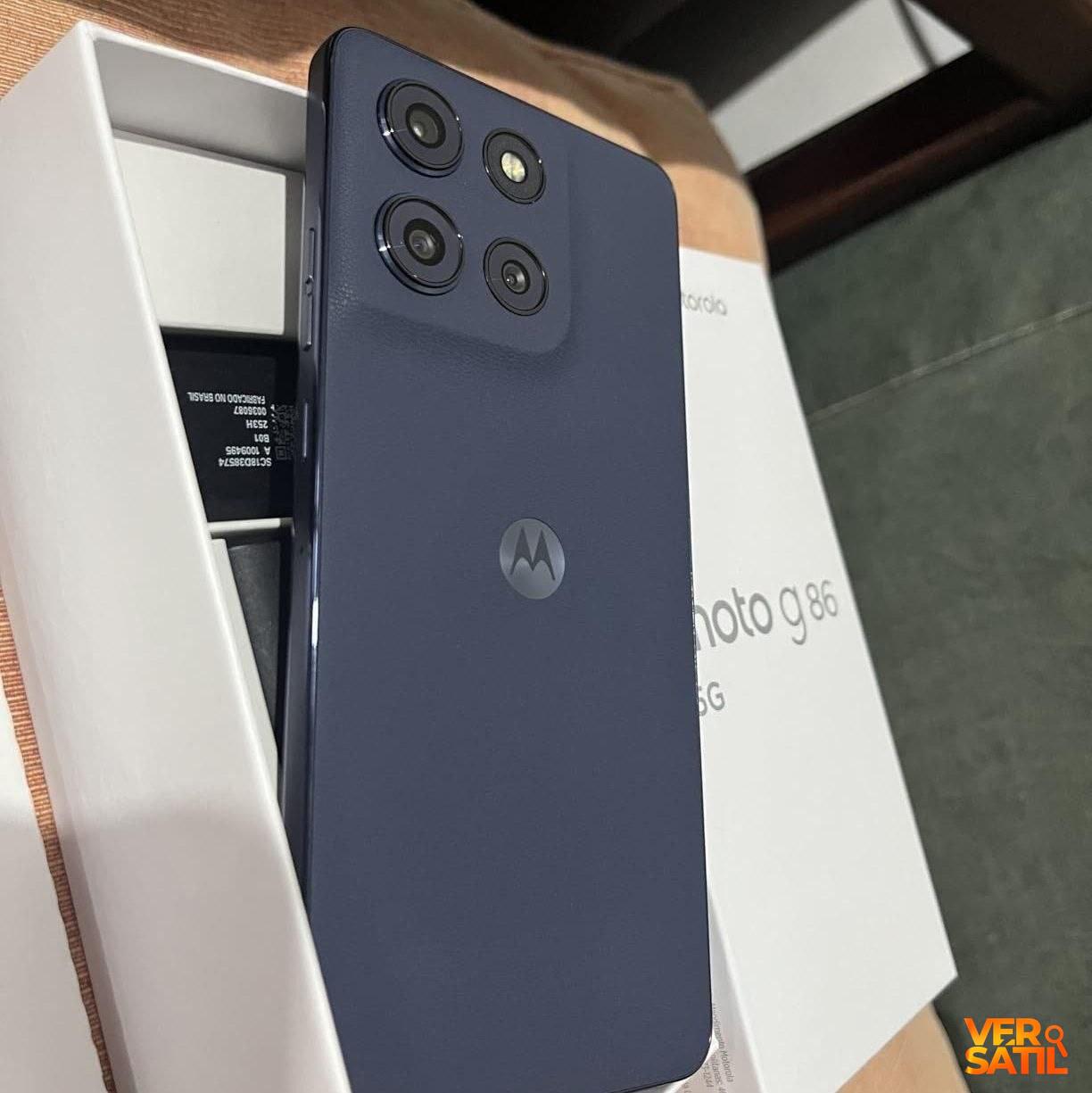 🚚 Celular smartphone Motorola G86 5G 256gb 8gb+16gb Ram Boost Grafite