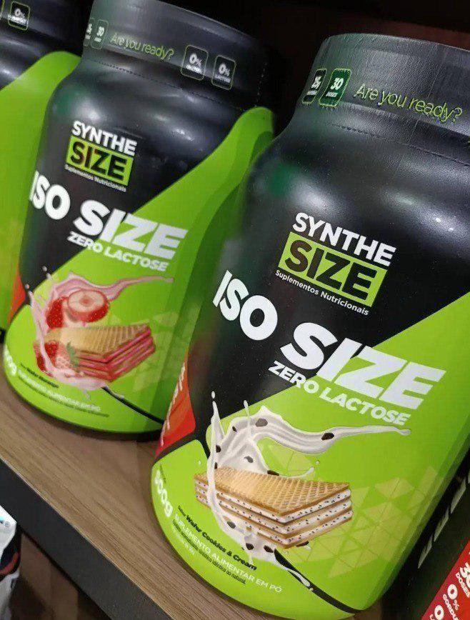 ➡️ Whey Iso Size 900g Wafer Chocolate Zero Lactose - Synthesize
