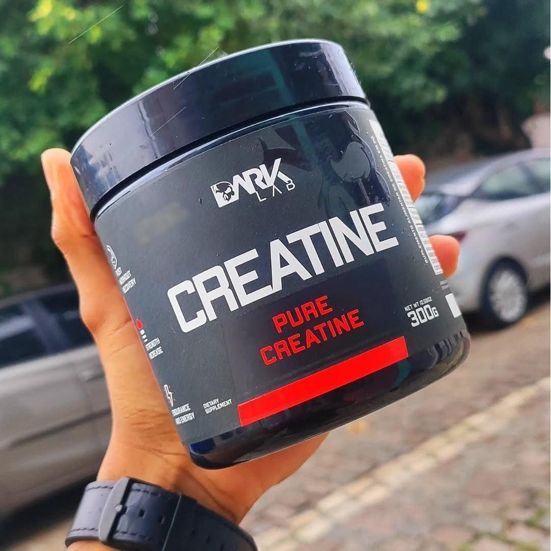 🚚 Creatina Monohidratada 300g 100% Pura Dark Lab