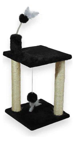 🐾 Arranhador Plataforma Dupla Poste Sisal Gato Brinquedo Pet