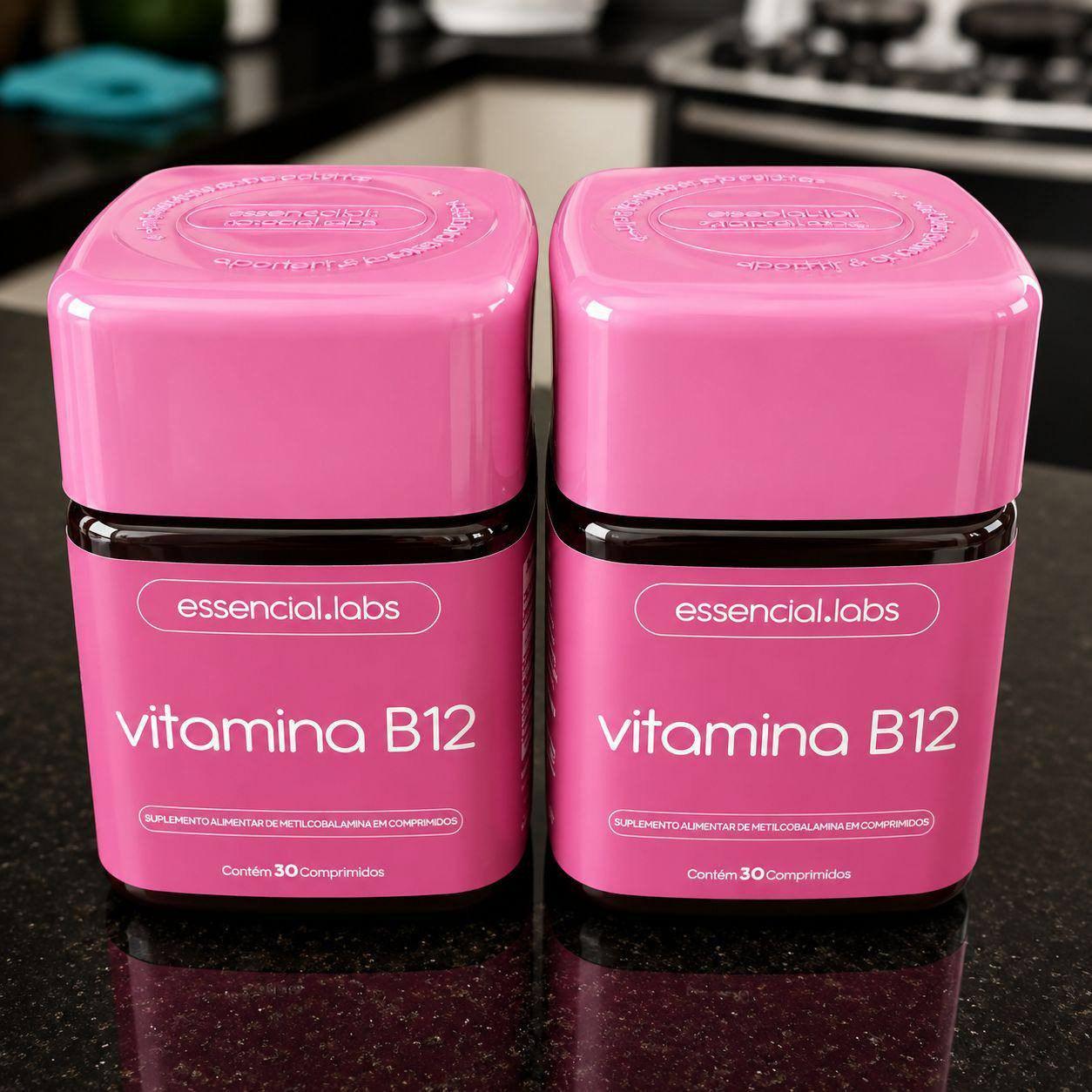 ➡️ Vitamina B12 Metilcobalamina 30 Doses - Essencial Labs