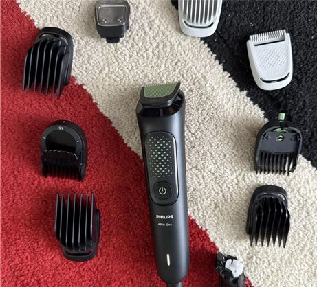 ➡️ Philips Aparador e Barbeador Elétrico Série 3000 All-in-One 9 em 1