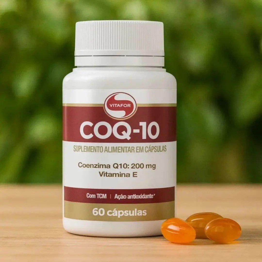 🚚 Coenzima Q10 100mg 60 Cápsulas Vitafor