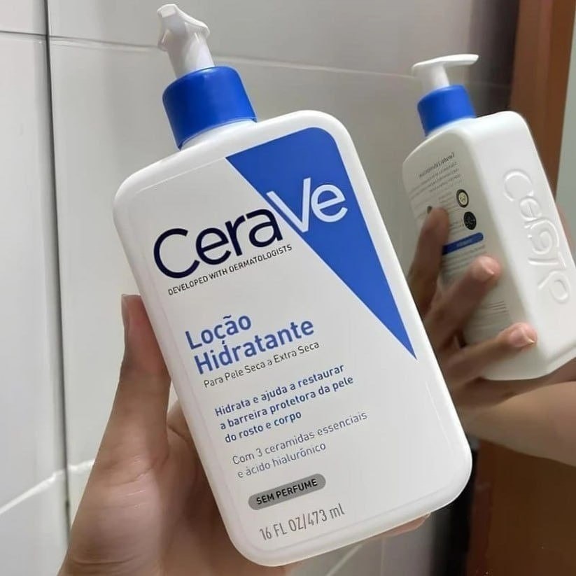 ➡️ Loção Hidratante Corporal Sem Perfume CeraVe 473ml