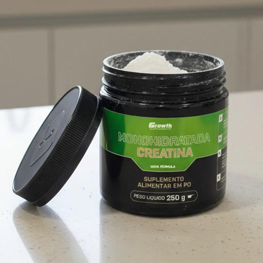 ➡️ Creatina Growth Monohidratada Em Pó 250g