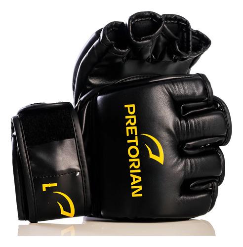🚚 Luva Mma Pretorian Elite Preto + Bolsa Profissional Lutas