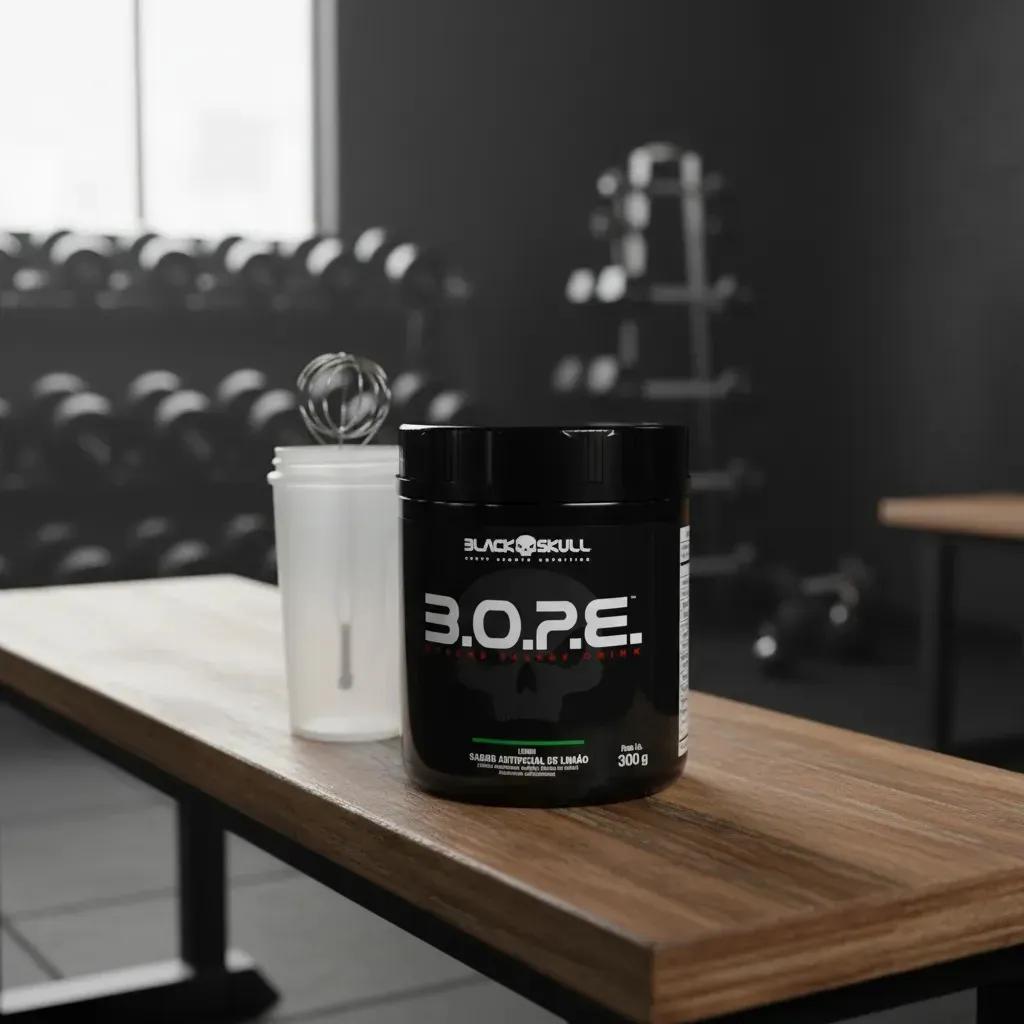 🚚 Pré-treino Bope Limão 60 Doses - 300g Black Skull