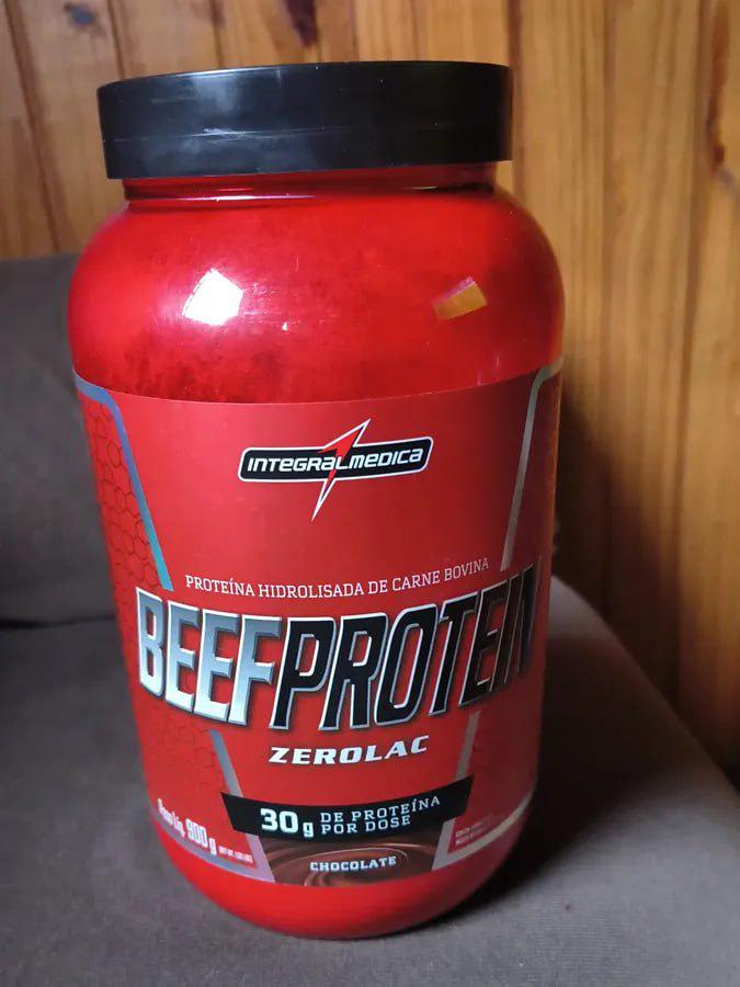 🚚 Whey Beef Protein Chocolate 900g Integralmédica