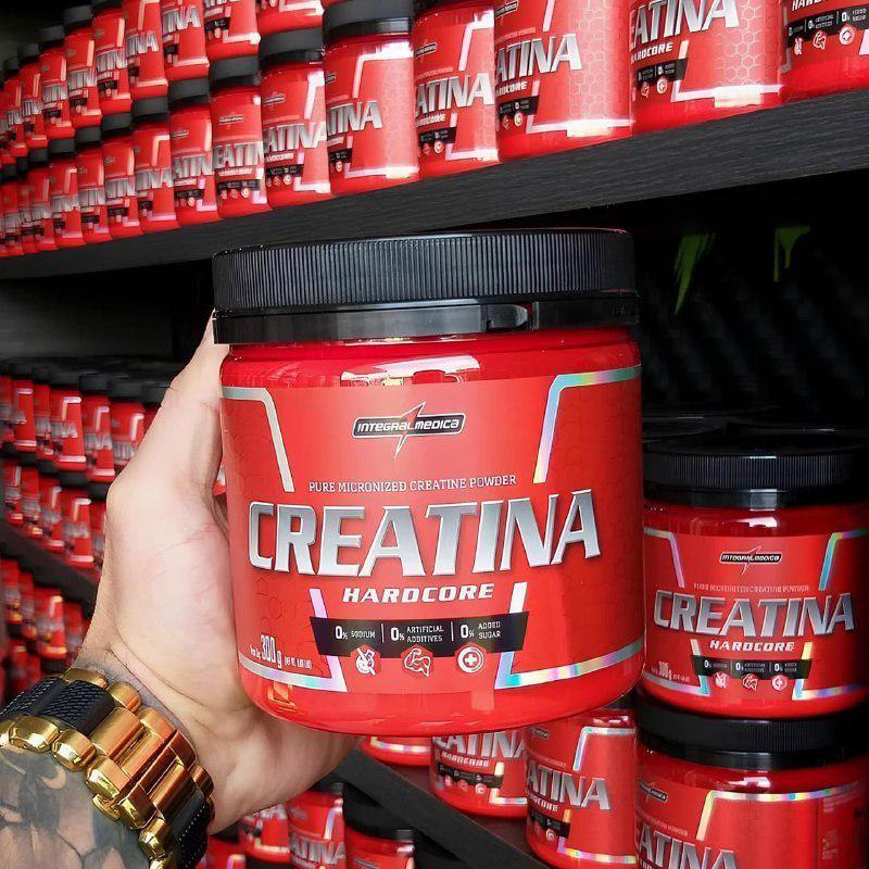 🚚 Creatina 300g Integral Medica Hardcore