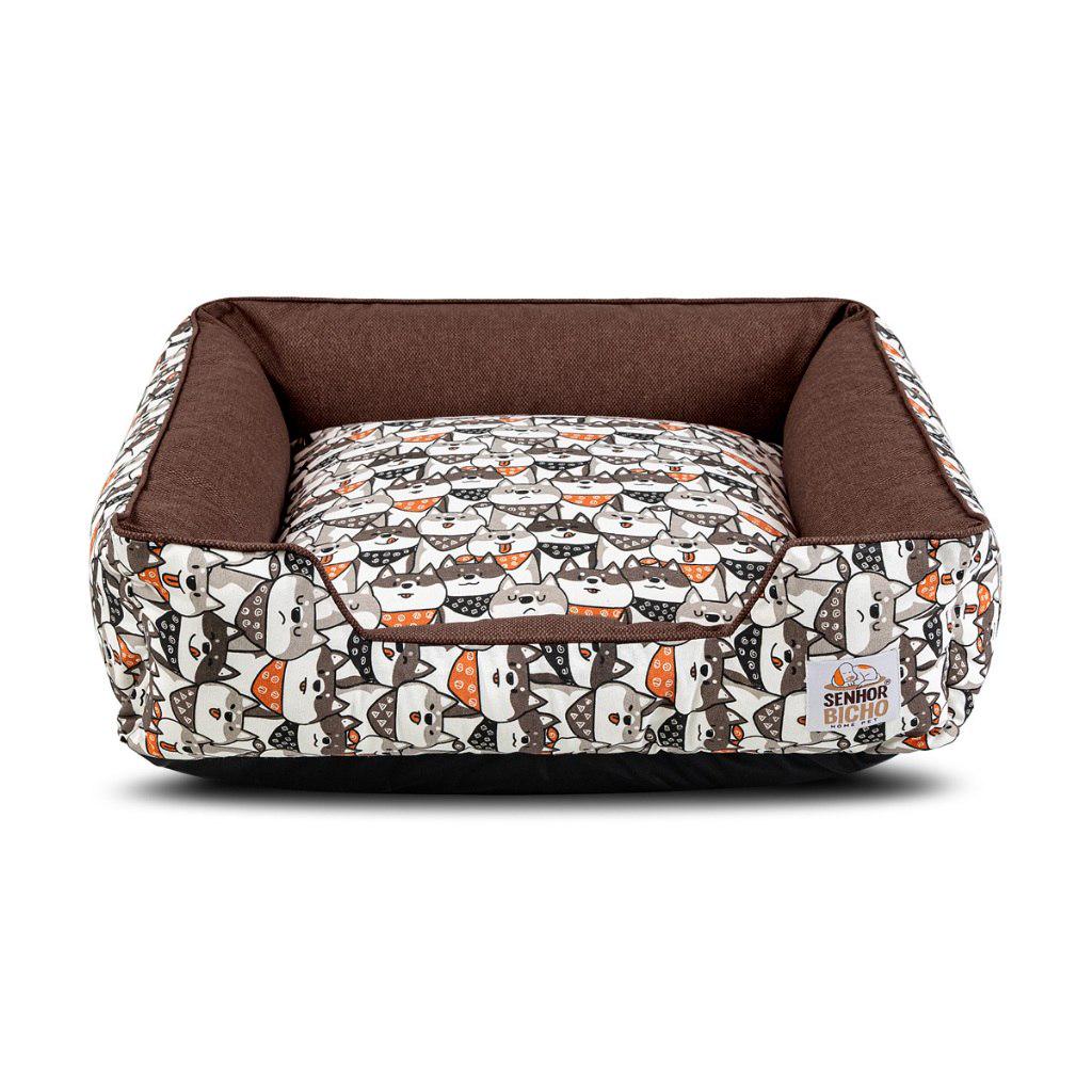 🐾 Cama de Cachorro Impermeável Caminha Pet com Zíper Pandora Várias Cores Confortável Fácil Limpeza