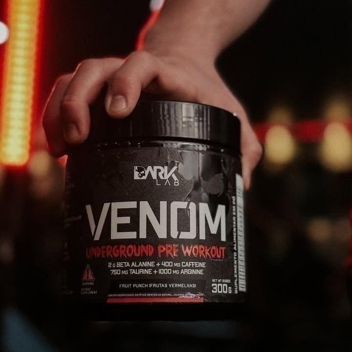 🚚 Pre Treino Venom Underground 300g Mango Loko - Dark Lab