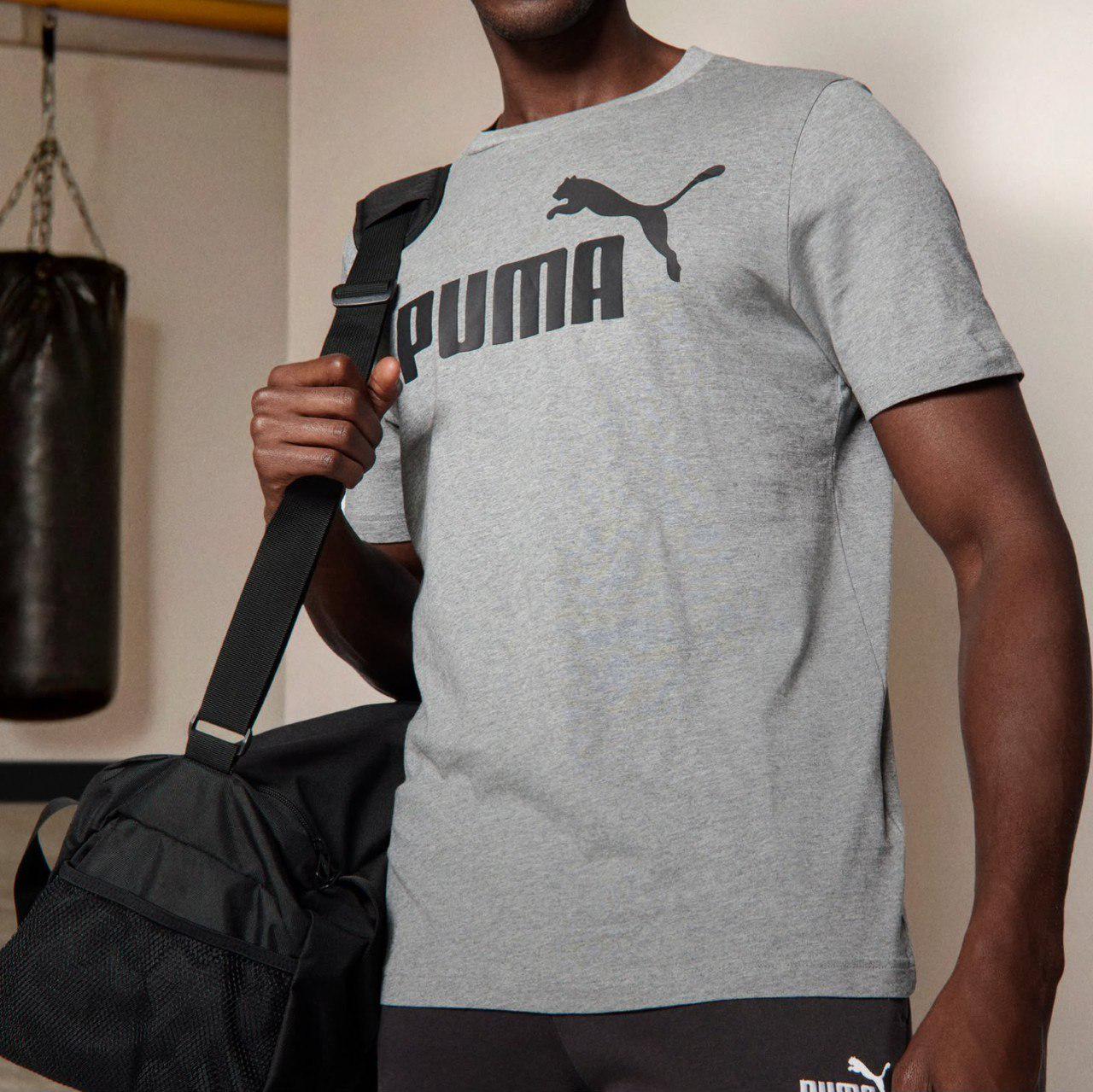 ➡️ Camiseta Masculina Ess Logo Tee Puma