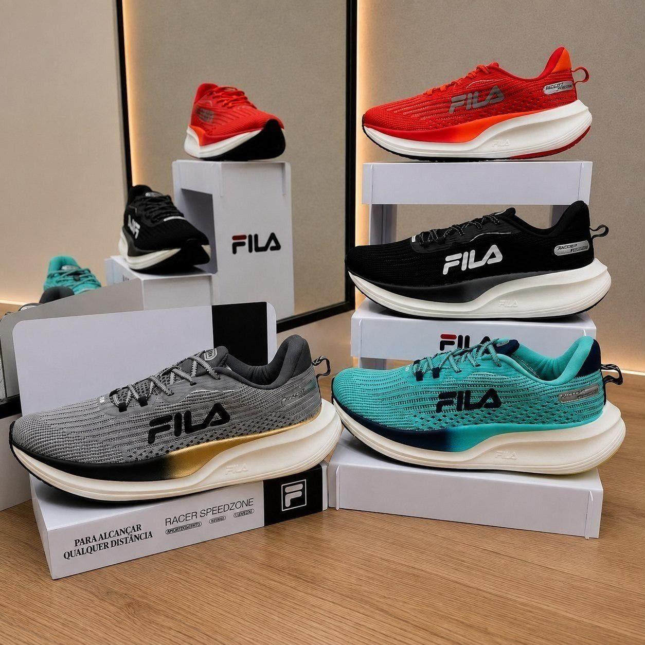 🚚 Tênis Fila Racer Speedzone Running Masculino