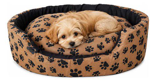 🐾 Cama Pet Caminha Europa De Cachorro E Gato Macia Lavável Cor Marrom-Escuro