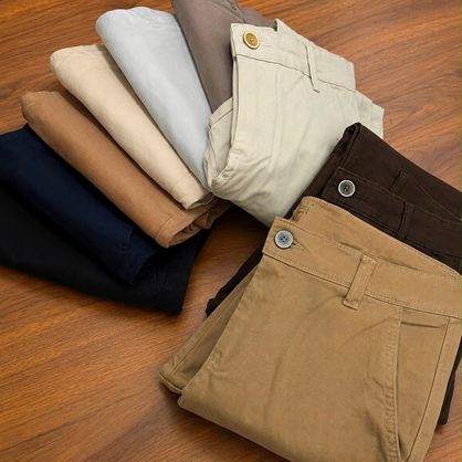 ➡️ Calça Sarja Sport Fino Com Bolso