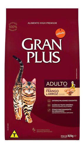 🐾 Ração Gatos Adultos Frango E Arroz 10,1kg Granplus