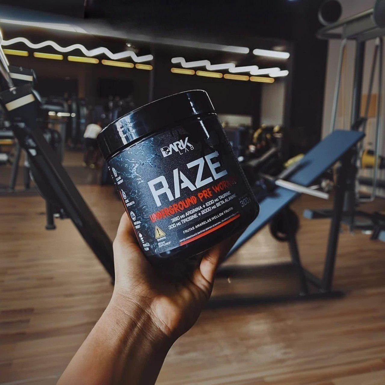 ➡️ Pre Treino Raze 300g - Dark Lab (2 Sabores)