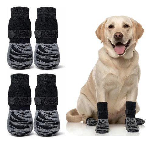 🐾 Meia Pet Antiderrapante Cachorro Velcro Proteção Cães Idosos
