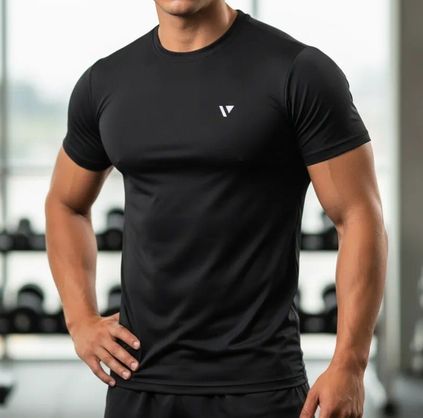 🚚 Camiseta Dry Fit Slim Academia Proteção Uv Voker Original