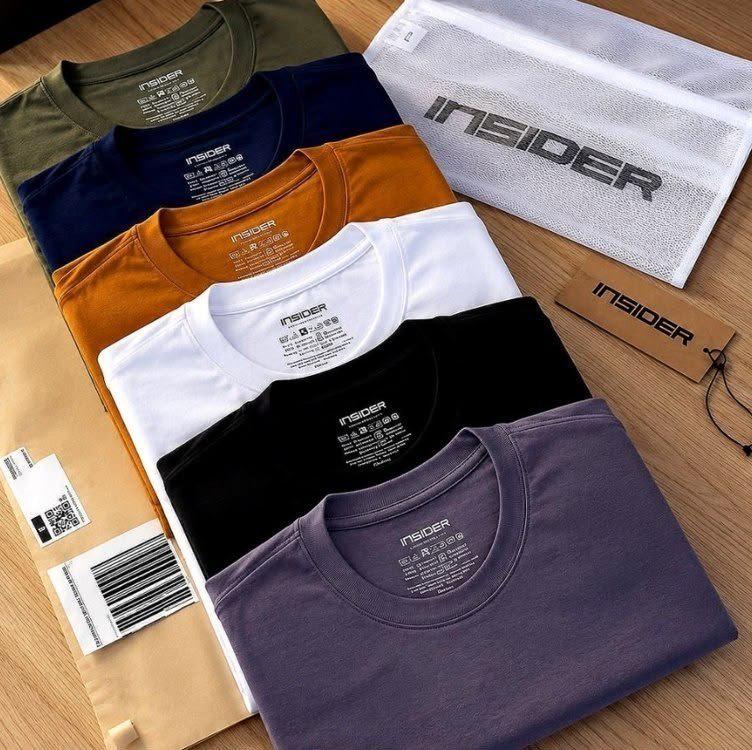 🚚 3 Camisetas Techs T-shirts Insider