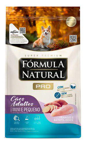 🐾 Ração Fórmula Natural Pró Cães Adultos Mini Peq Frango 2,5kg