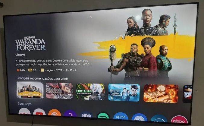 ➡️ Smart TV TCL 65" QLED 4K Wi-fi Google TV HDR10+ 120Hz