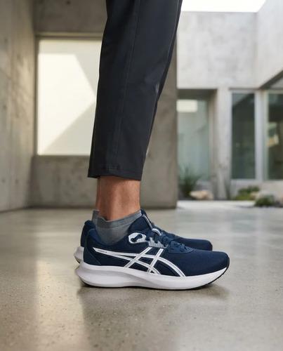 🚚 Tênis Asics Raiden 5 Masculino Azul Dia A Dia