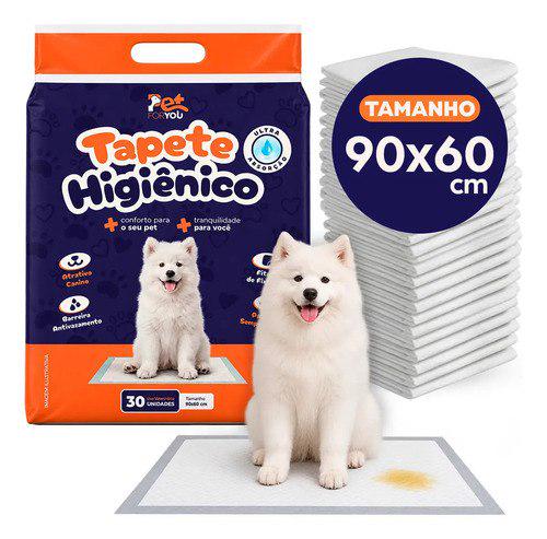 🐾 Tapete Higiênico Pet 30 Unidades 90x60 Descartável Cão Gato