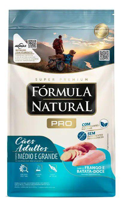 🐾 Fórmula Natural Pro Cão Adulto Médio e Grande Seca 15kg