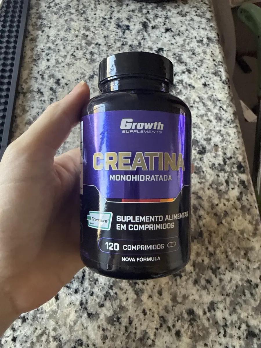🚚 Creatina Creapure® 120 Comprimidos Growth Supplements