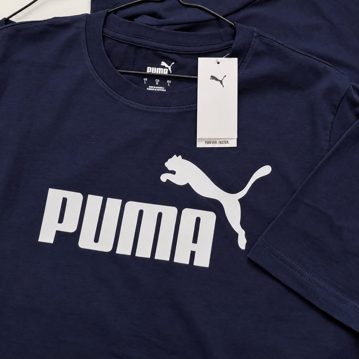 ➡️ Camiseta Masculina Ess Logo Tee Puma
