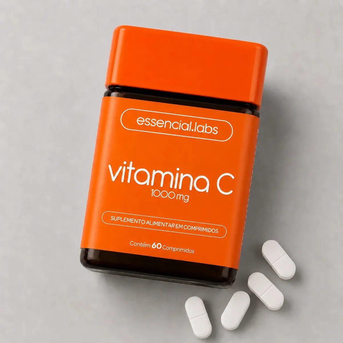 ➡️ Vitamina C 1000mg 60 Doses - Essencial Labs