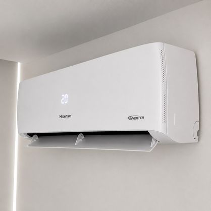 ➡️ Ar Condicionado Split Inverter Hisense R-32 Hi-wall 9.000 BTUs Quente e Frio Wi-Fi 220v
