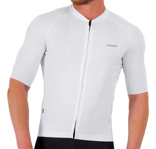 🚚 Camisa De Ciclismo Triway Sports Endurance White Masculina