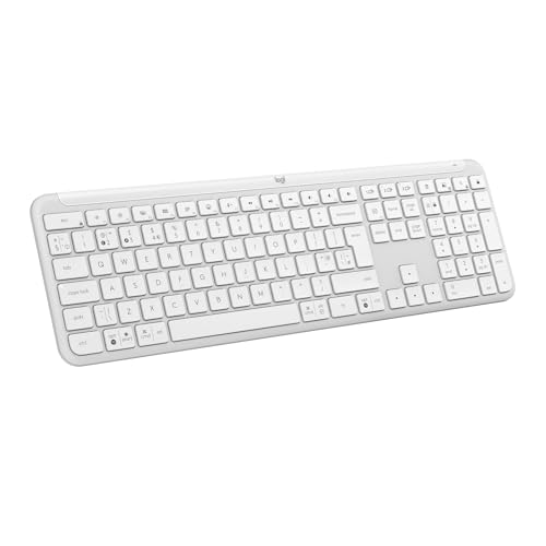 🚚 Teclado sem fio Logitech Signature Slim K950 Com Easy-Switch para até 3 dispositivos, Digitação Silenciosa, Cone