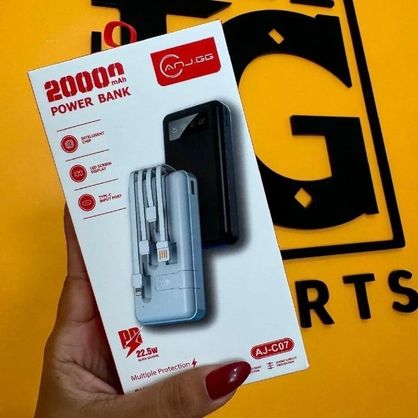 ➡️ Carregador Portátil Power Bank 20.000 mAh