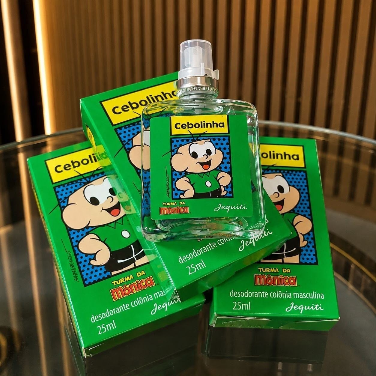 ➡️ Kit com 3 Perfumes Cebolinha Jequiti 25ml