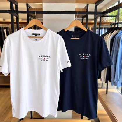 ➡️ Kit com 2 Camisetas Tommy Hilfiger Brand Love