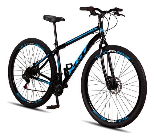 🚚 Bicicleta Aro 29 Aço Carbono Freios A Disco 21 Marchas